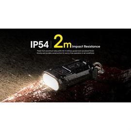 Nitecore TINI3 Nyckelringsficklampa 600 lumen, Grå